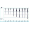 PODKOWIAKI MUSTAD JC 0 - 100 szt.