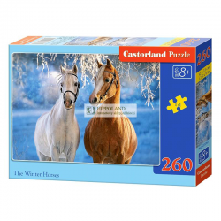 CASTORLAND B-27378 THE WINTER HORSES • PUZZLE 260 ELEMENTÓW 