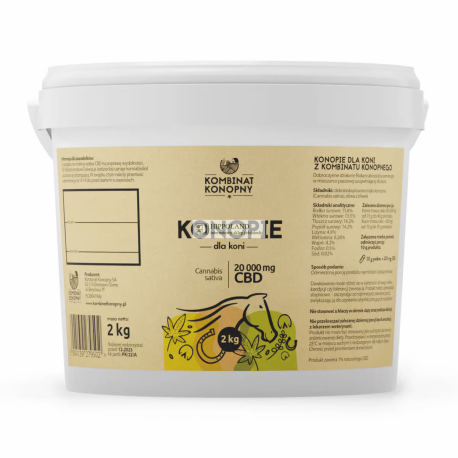 KONOPIE DLA KONI z CBD 20 000mg