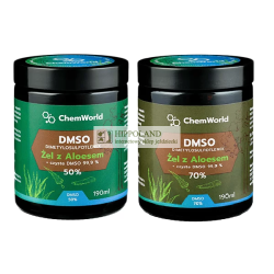 ŻEL DMSO 50% + ŻEL DMSO 70% - 190ml