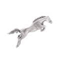 BROSZKA  SREBRNA - MOTYW KON W SKOKU