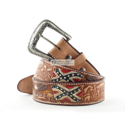 PASEK SKÓRZANY STARS & STRIPES WG-12