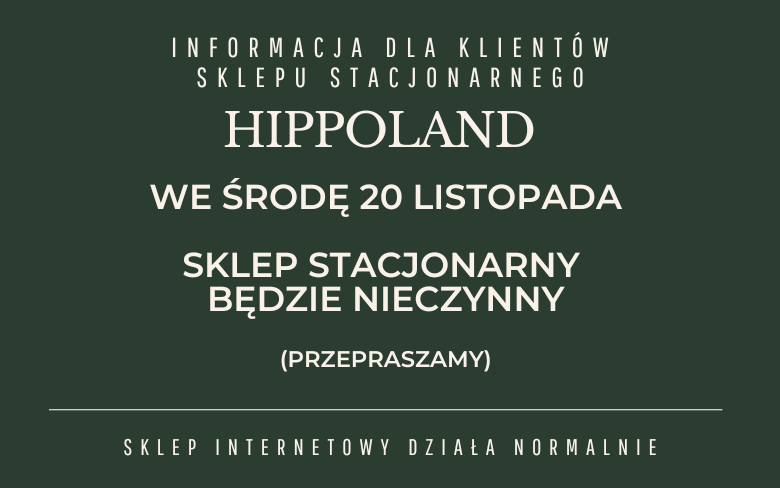 Sklep czynny do godzony 14.00 - 13 listopada